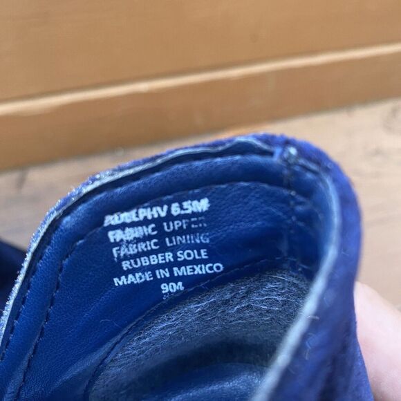 Steve Madden Blue Velvet Ankle Booties - Picture 11 of 16